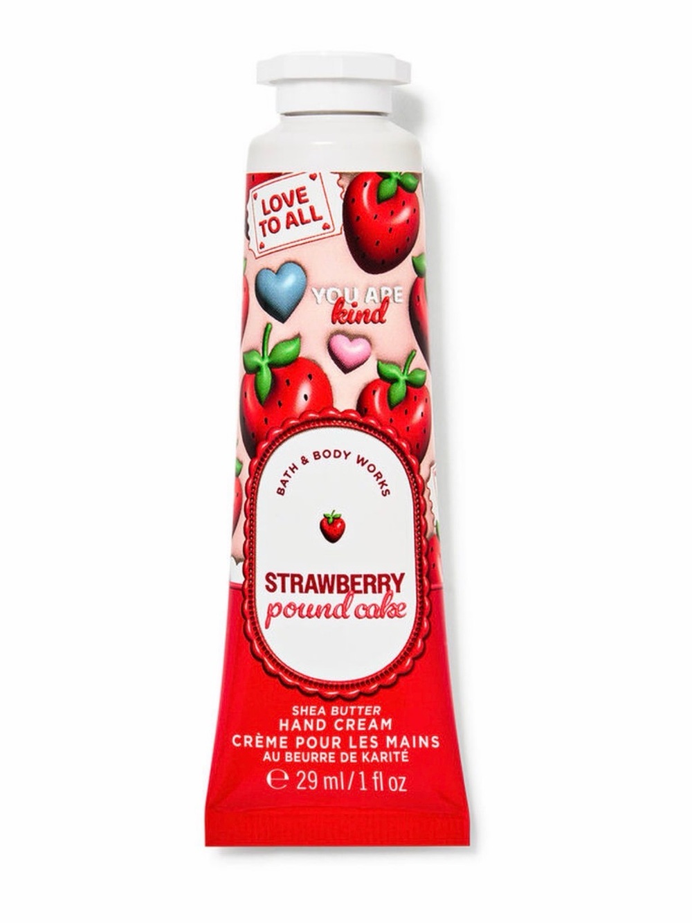 Bath and Body Works Strawberry Pound Cake Hand Cream